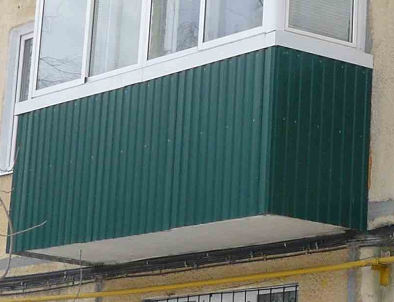 Как обшить балкон профлистом снаружи: подробное практическое руководство