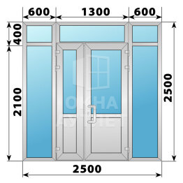 Холодная алюминиевая входная группа 2500×2500 ОА-65473